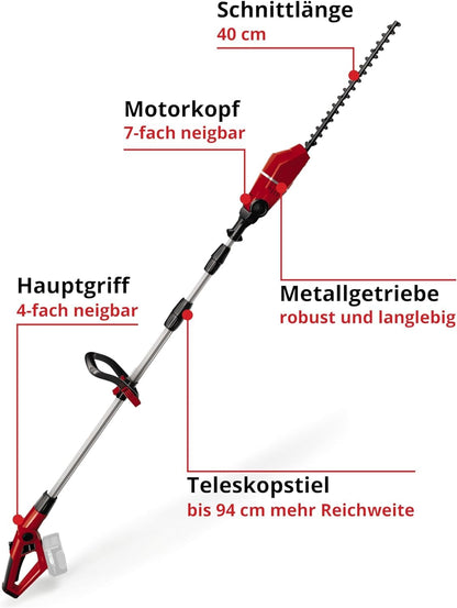 Einhell GE-HH 18/45 Li T Solo Akku-Heckenschere