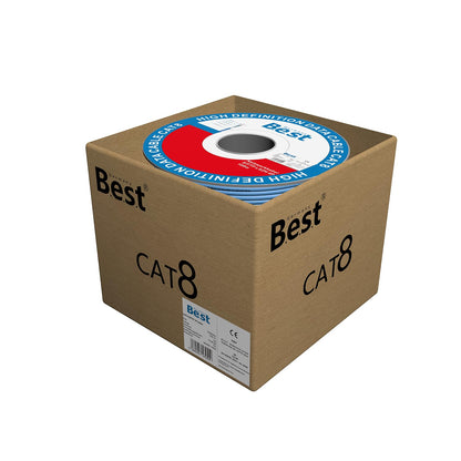 Germany Best CAT 8 Verlegekabel - 100M S/FTP LSZH Simplex