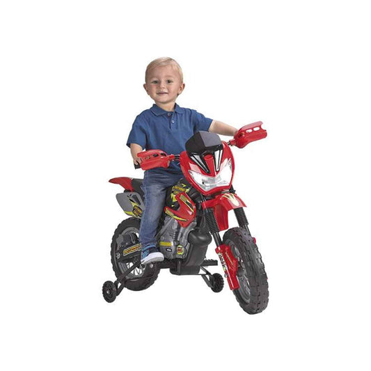Feber Motorrad Cross 400F – 6V Elektro-Kindermotorrad