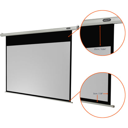 celexon Economy Motor-Leinwand elektrisch 90" 16:9