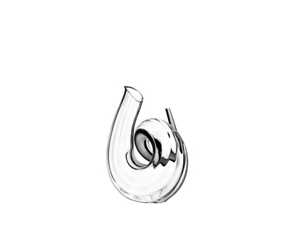 RIEDEL Curly Fatto A Mano Dekanter – Klar/Schwarz/Weiss