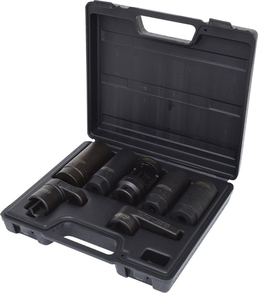 KS Tools 150.2100 Sensoren-Stecknuss-Satz 3/8"+1/2", 7-tlg.