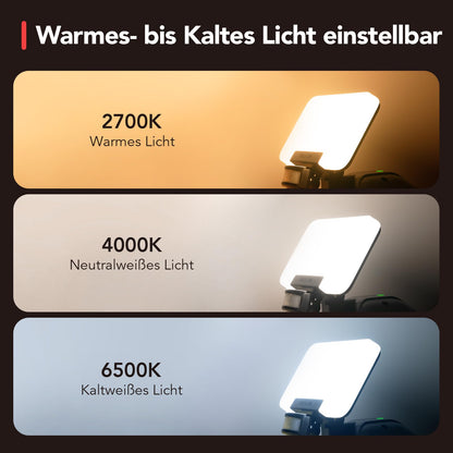 OREiN LED Bewegungsmelder Aussenleuchte – 2er Set, 3 Farben