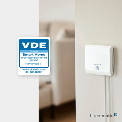 Homematic IP Smart Home Starter Set Mini Zutritt – Elektronisches Türschloss