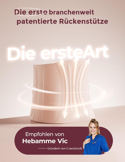 Momcozy Ergowrap Bauchgurt nach Geburt, nahtloses Bauchband Grösse M
