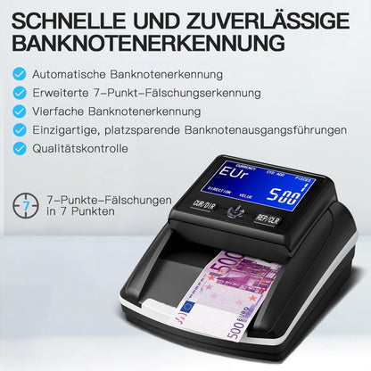 Stanew Banknotenprüfer & Geldzählmaschine 2in1 AL-130A1