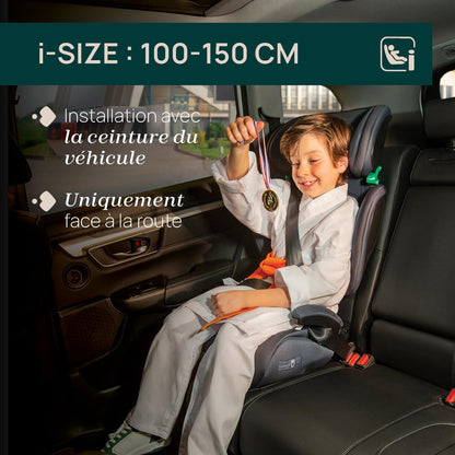 Chicco Quizy i-Size Kindersitz Isofix 100-150 cm – Schwarz