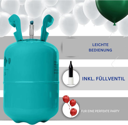 STAHLMANN Helium Gasflasche XXL – für 90 Luftballons