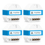 Meross MSS815 Matter WLAN Lichtschalter Unterputz, 4 Stück – kompaktes Schaltermodul zur Lichtsteuerung