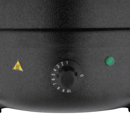 Buffalo Soup Kettle Profi Suppenwärmer - 10 Liter Schwarz