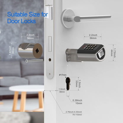 WELOCK Elektronisches Haustürschloss – Pin, App, Wasserdicht