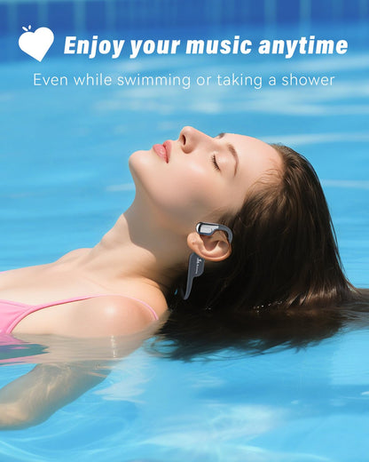ANSTEN Knochenschall Kopfhörer Bluetooth 5.4 IP68 wasserdicht