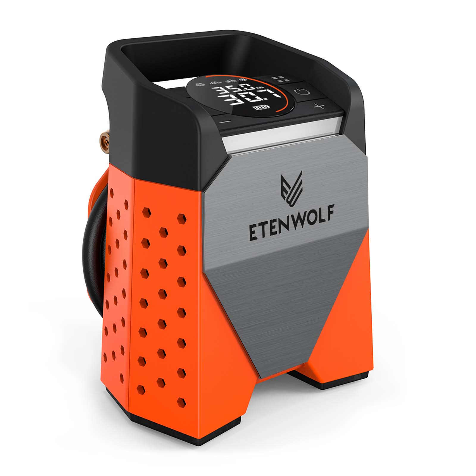 ETENWOLF ZEPHYR S3 Elektrische Luftpumpe, 160 PSI, 7800 mAh