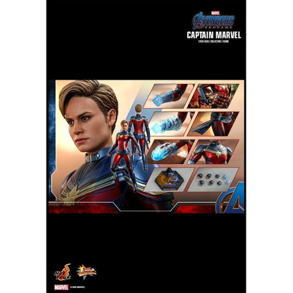 Hot Toys Captain Marvel 1:6 Sammlerfigur - Avengers: Endgame