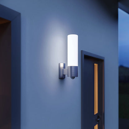 Steinel L 260 S Sensor Aussenleuchte LED Edelstahl Weiss