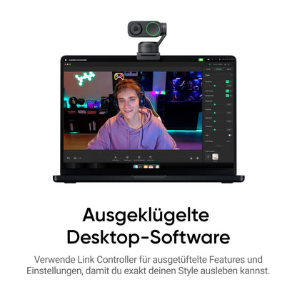 Insta360 Link 2 Standard Bundle – 4K KI Webcam für PC/Mac