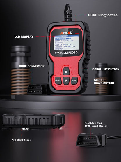 ANCEL VD500Pro OBD2 Fehlerdiagnosegerät für VAG – Deutsch
