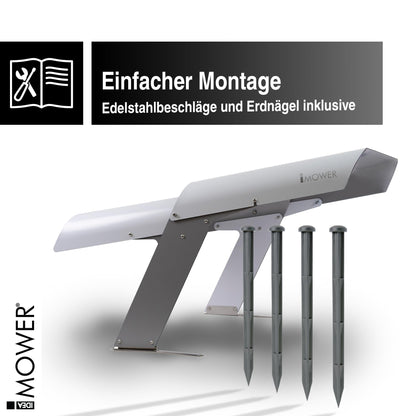 IDEA MOWER Garage One 2.1 Mähroboter Garage mit Öffnungsdach