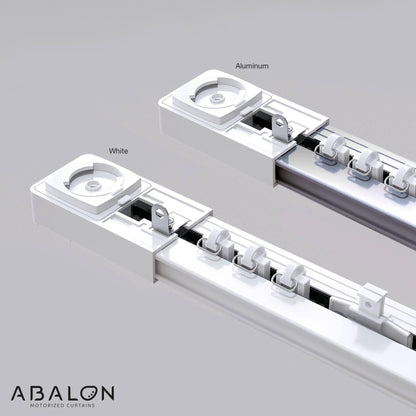 ABALON Motorisierte Vorhangschiene – Fernbedienung, Ohne WiFi, 1-8m