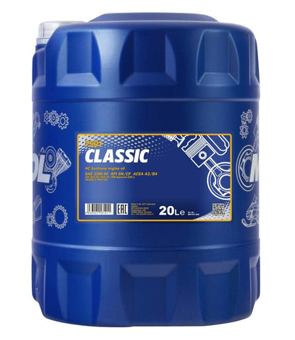 MANNOL Classic 10W-40 Motorenöl - 20L ACEA A3/B4 mit Hahn