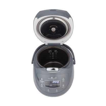 Yum Asia Panda Mini Reiskocher Fuzzy Logic 0.63L - Cobalt Grey