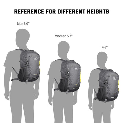 SKYSPER LANTC20 Wanderrucksack 20L mit Rückenbelüftung