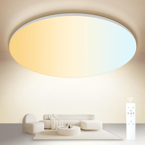 ONDTA LED Deckenleuchte Dimmbar IP54 - Rund Ø45cm