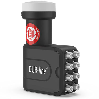 DUR-line +Ultra Octo LNB 8-Fach mit LTE-Filter, schwarz