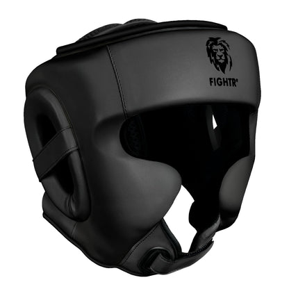 FIGHTR MMA Kopfschutz, verstellbarer Boxhelm für Sparring & Boxen