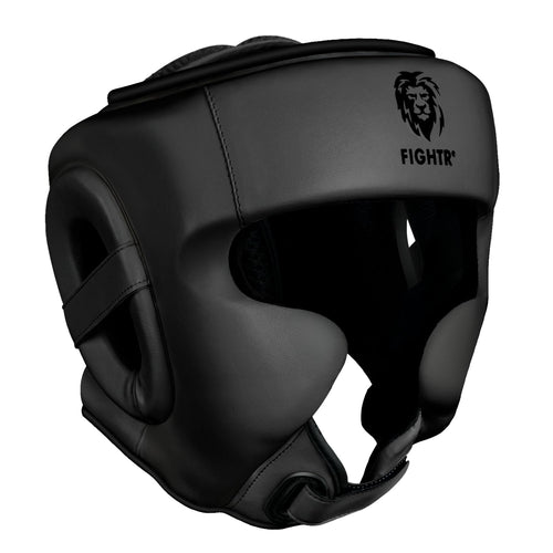 FIGHTR MMA Kopfschutz, verstellbarer Boxhelm für Sparring & Boxen