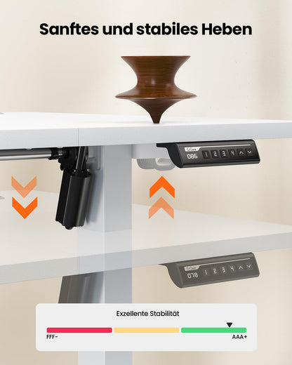 ErGear elektrisch höhenverstellbarer Schreibtisch 160x80 cm