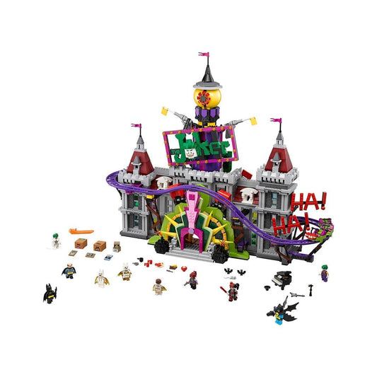LEGO Batman Movie The Joker Manor Bausatz 70922: Buntes, mehrstöckiges Gebäude. Zum Bauen und Nachspielen von Filmszenen.