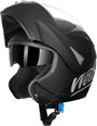 Westt Torque Klapphelm ECE 22.06 Motorradhelm mit Sonnenblende – Integralhelm mit Visier und Kinnschutz