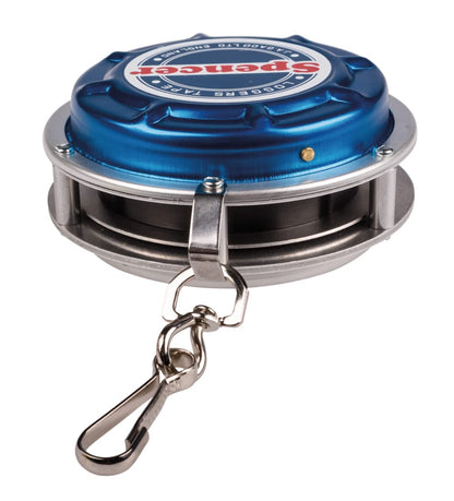 SPENCER Rollmassband 25m – Messband aus Stahl mit Bandkurbel