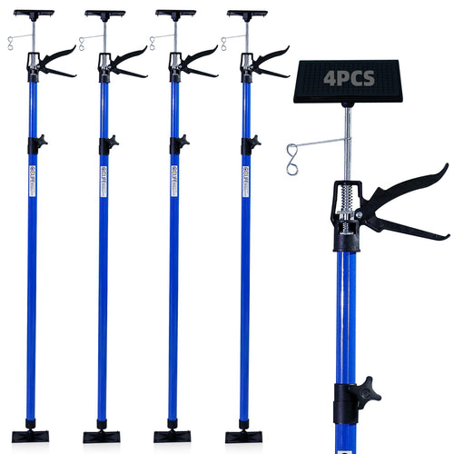 CCLIFE Einhand-Deckenstütze Montagestütze 4er Set 115-290 cm