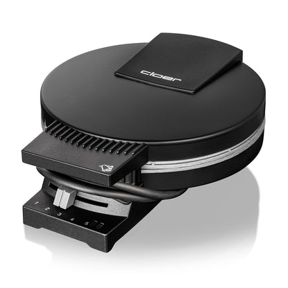 Cloer 180 Waffeleisen für eine Herzwaffel – schwarz