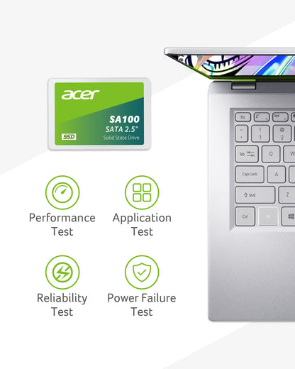 Acer SA100 960GB SATA III 2,5 Zoll SSD – Internes Solid State Drive