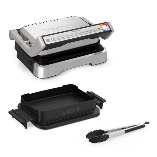 Tefal OptiGrill 4in1 Kontaktgrill mit Backschale - GC776D10