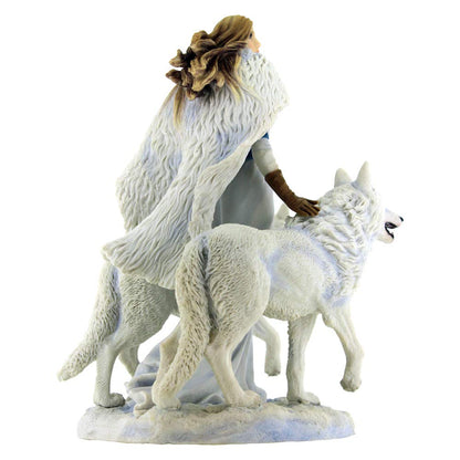 Nemesis Now Winter Guardians Anne Stokes Figur – Weiss, 28 cm