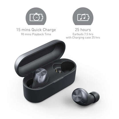 Technics EAH-AZ40E-K In-Ear Bluetooth Kopfhörer – Schwarz