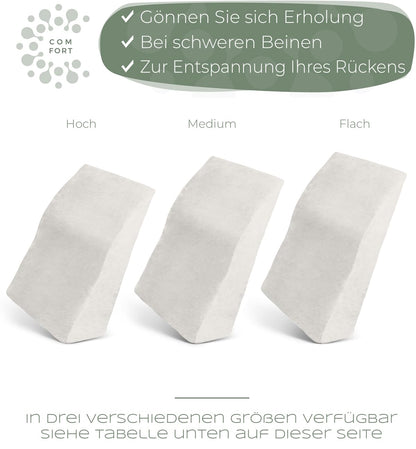 VitaWell Beinhochlagerungskissen Ergonomisch - Für beide Beine