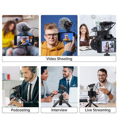 COMICA VM10 PRO Richtmikrofon – Dual-Mode USB-C Mikrofon