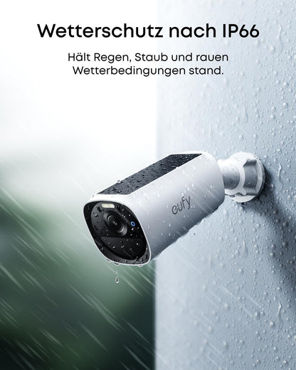 eufy Security eufyCam E40 Zusatzkamera – 2K Solar Überwachungskamera