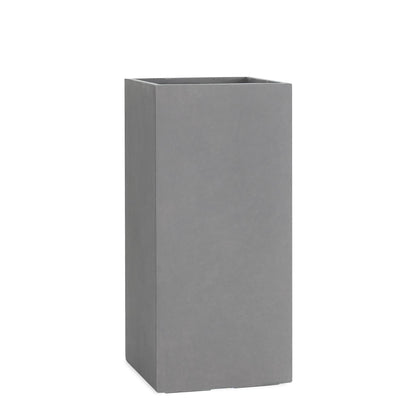 Pflanzwerk® Tower Pflanzkübel Grau 60x28x28cm - Frostbeständig
