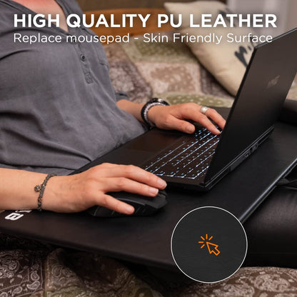 THE G-LAB K-Board Cadmium Laptopablage mit XXL-Kissen für 13-19 Zoll