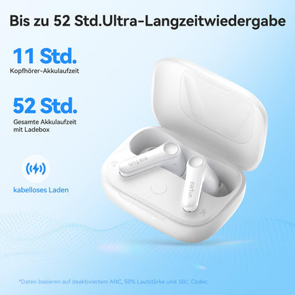 EarFun Air Pro 4 Bluetooth Kopfhörer mit adaptivem Noise Cancelling