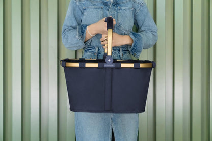 reisenthel carrybag Midnight Gold – Einkaufskorb mit Innentasche