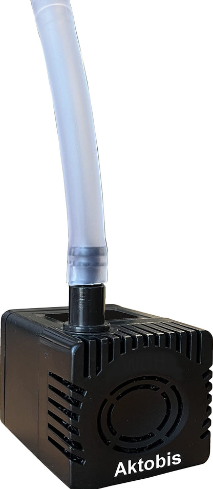 Aktobis WDH-KP40 Kondensatpumpe, Tauchpumpe mit Wassersensor, 450 L/h, kompakte Bauform