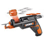 WORX WX255 Akkuschrauber 4V mit Bit-Magazin und Schraubenhalter, kompaktes Gehäuse mit Softgrip