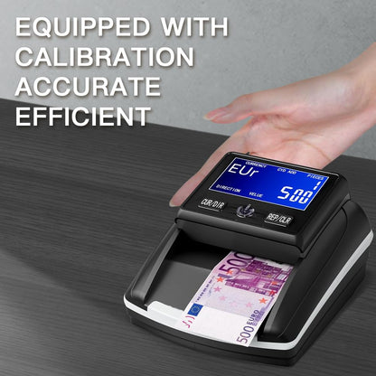 Stanew Banknotenprüfer & Geldzählmaschine 2in1 AL-130A1